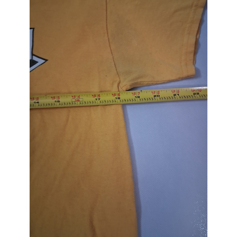 Beastie Boys Graphic T-Shirt Mustard Yellow Diamond Logo Band Tee Mens Medium - Picture 6 of 6